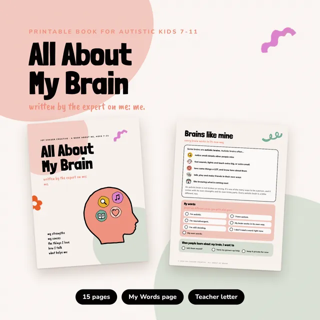 All About My Brain printable preview