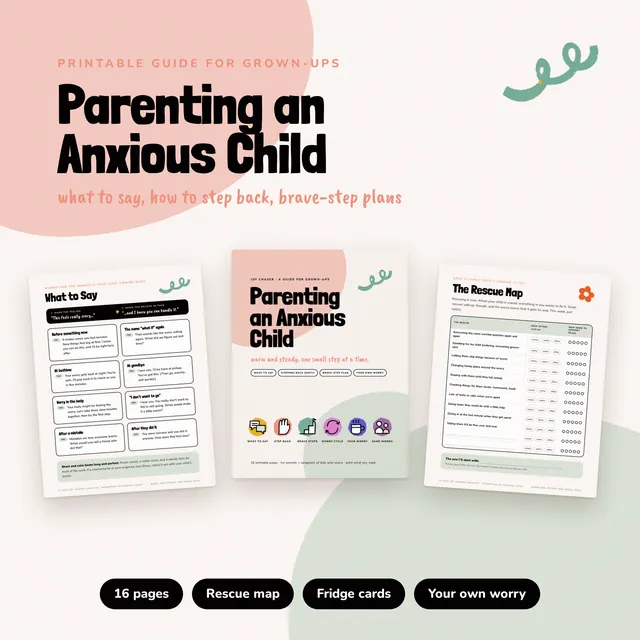 Parenting an Anxious Child printable preview