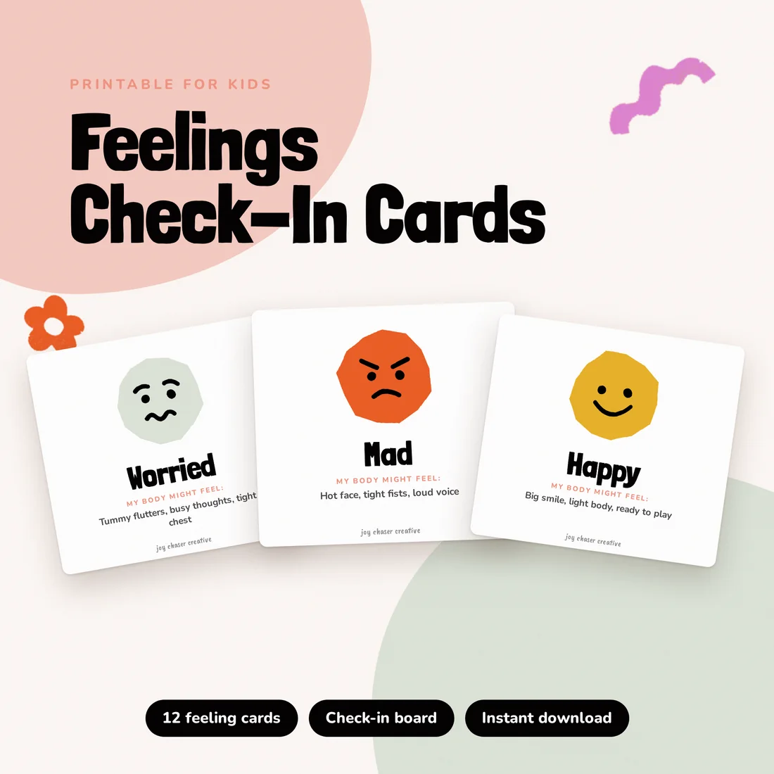 Feelings Check-In Cards picture 1