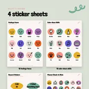 Feelings & Calm-Down Stickers picture 2