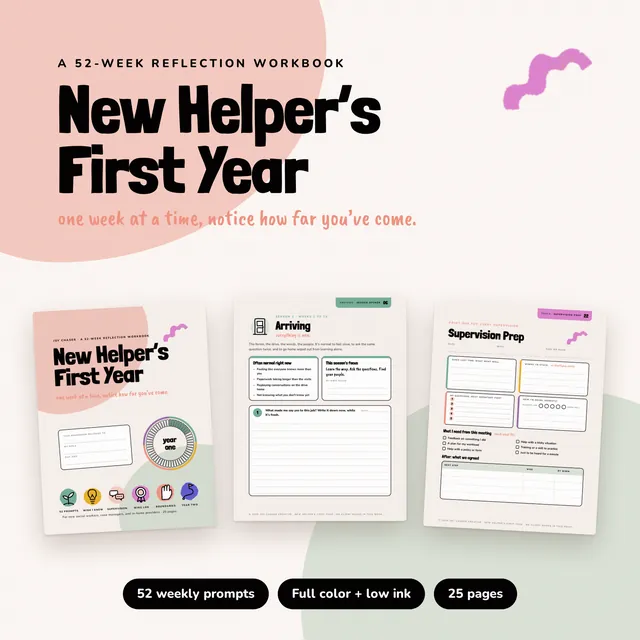 New Helper's First Year printable preview