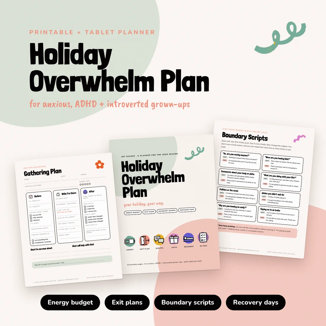 Holiday Overwhelm Plan picture 1