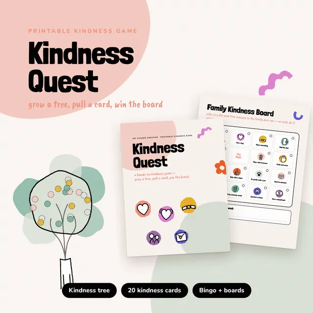 Kindness Quest printable preview