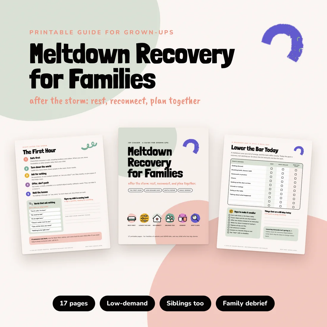 Meltdown Recovery for Families picture 1