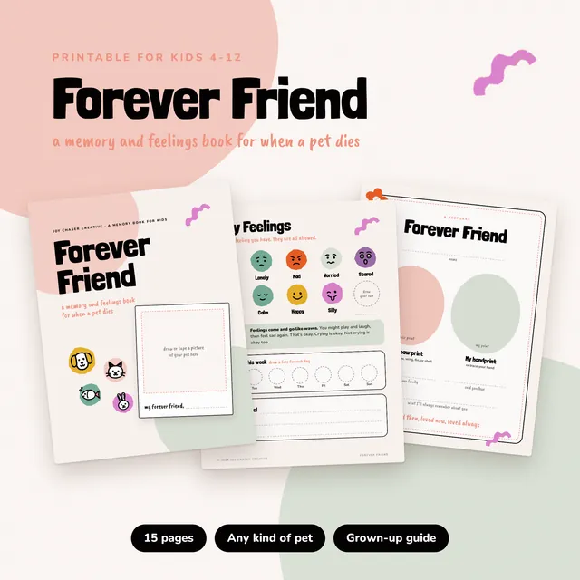 Forever Friend printable preview