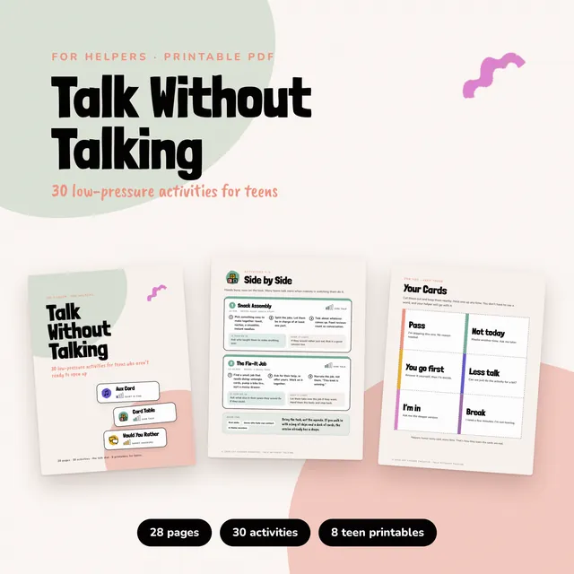 Talk Without Talking printable preview