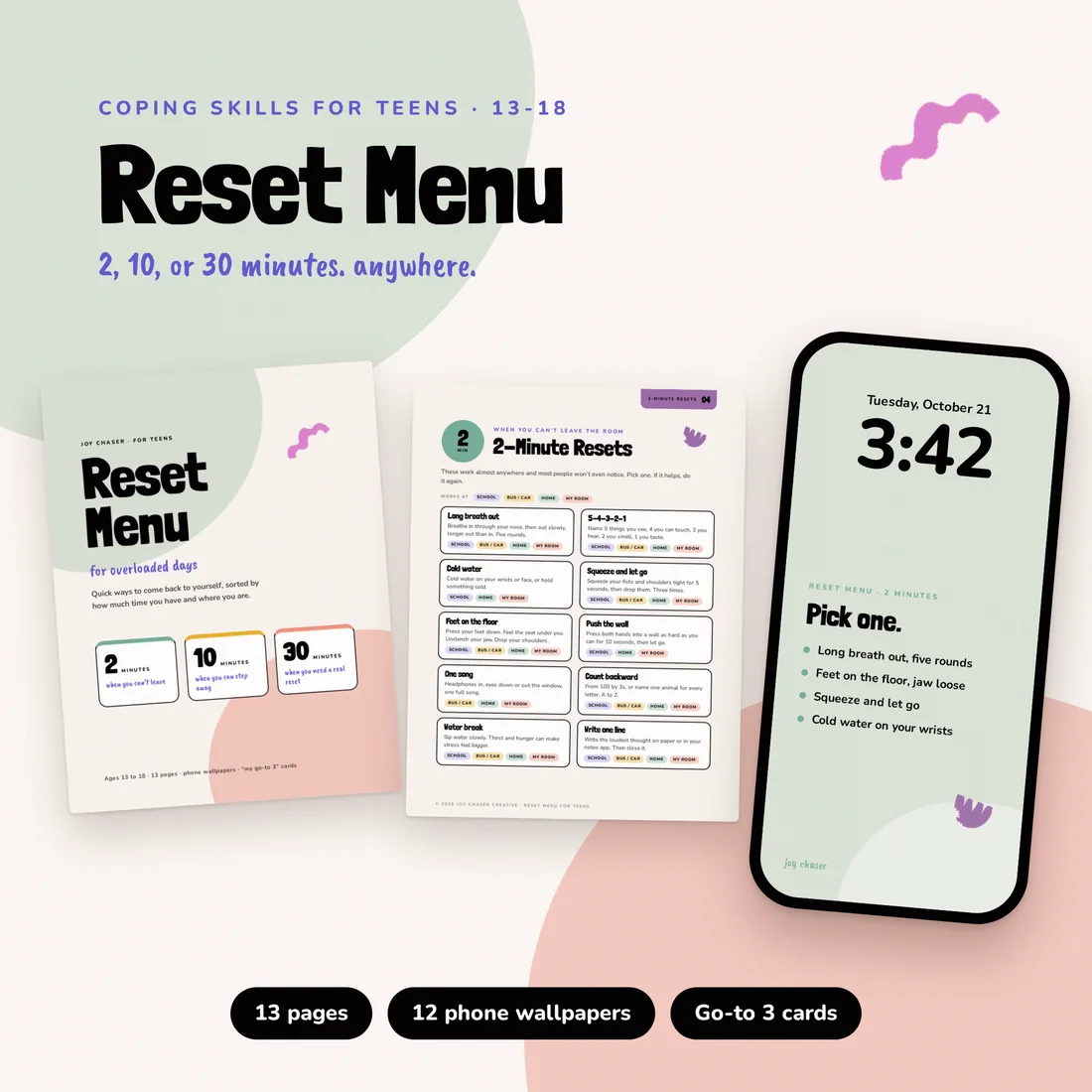 Reset Menu for Teens picture 1